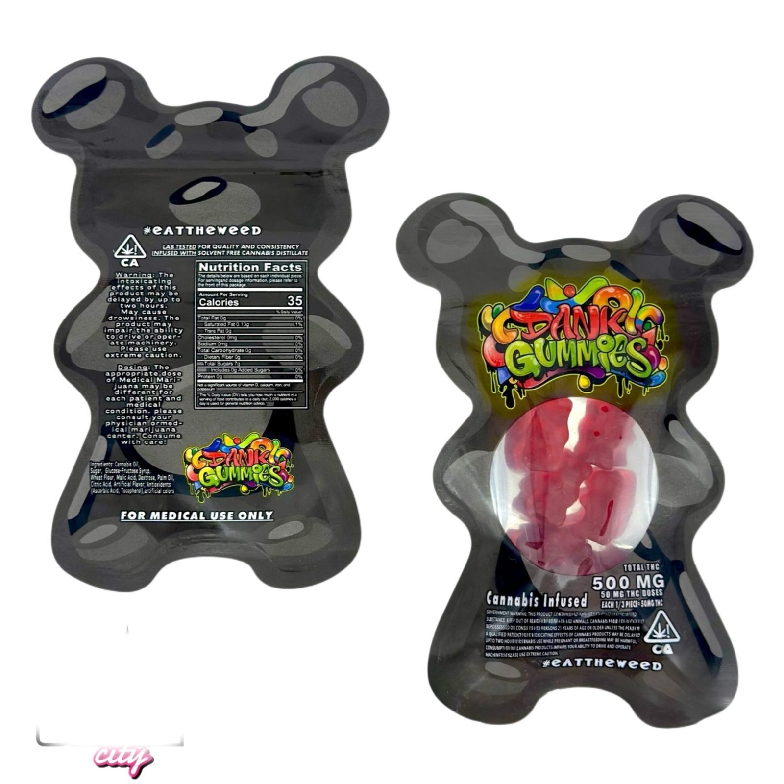 DANK GUMMIES GUMMY BEAR UK