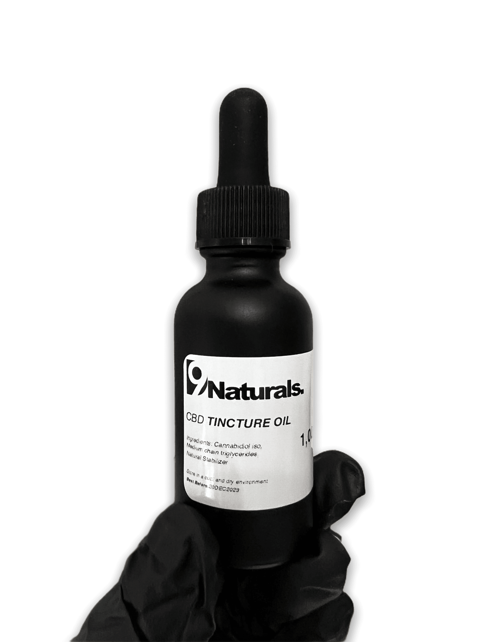 D9NATURALS – CBD Oil Tincture (1000mg CBD)