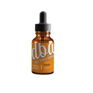 DBA – 20:1 CBD/THC Full Spectrum Tincture (Mango)