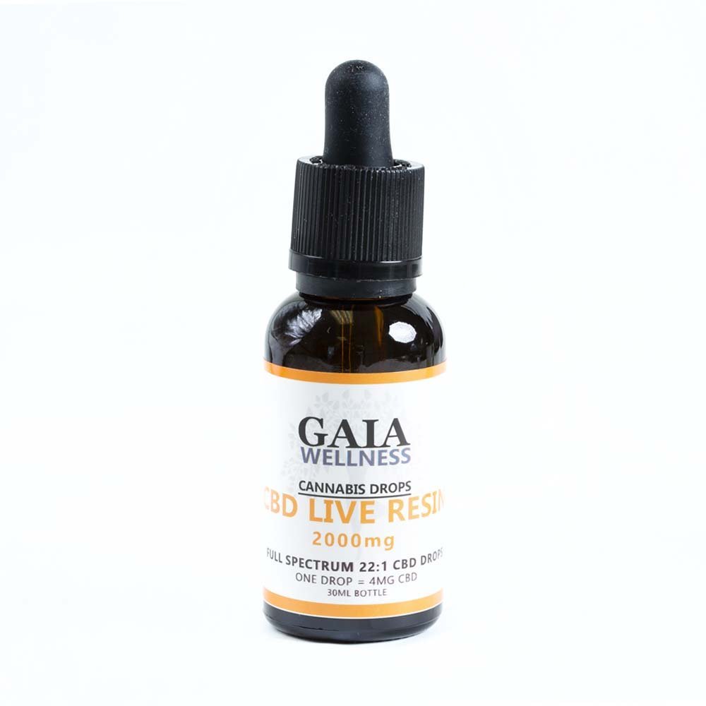 GAIA | 22:1 CBD Live Resin Drops | 2000MG UK