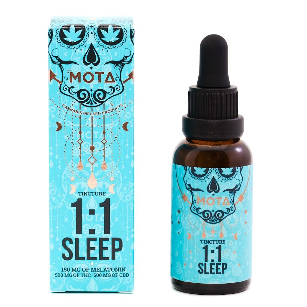 MOTA – THC/CBD 1:1 Sleep Tincture (Melatonin/1:1)