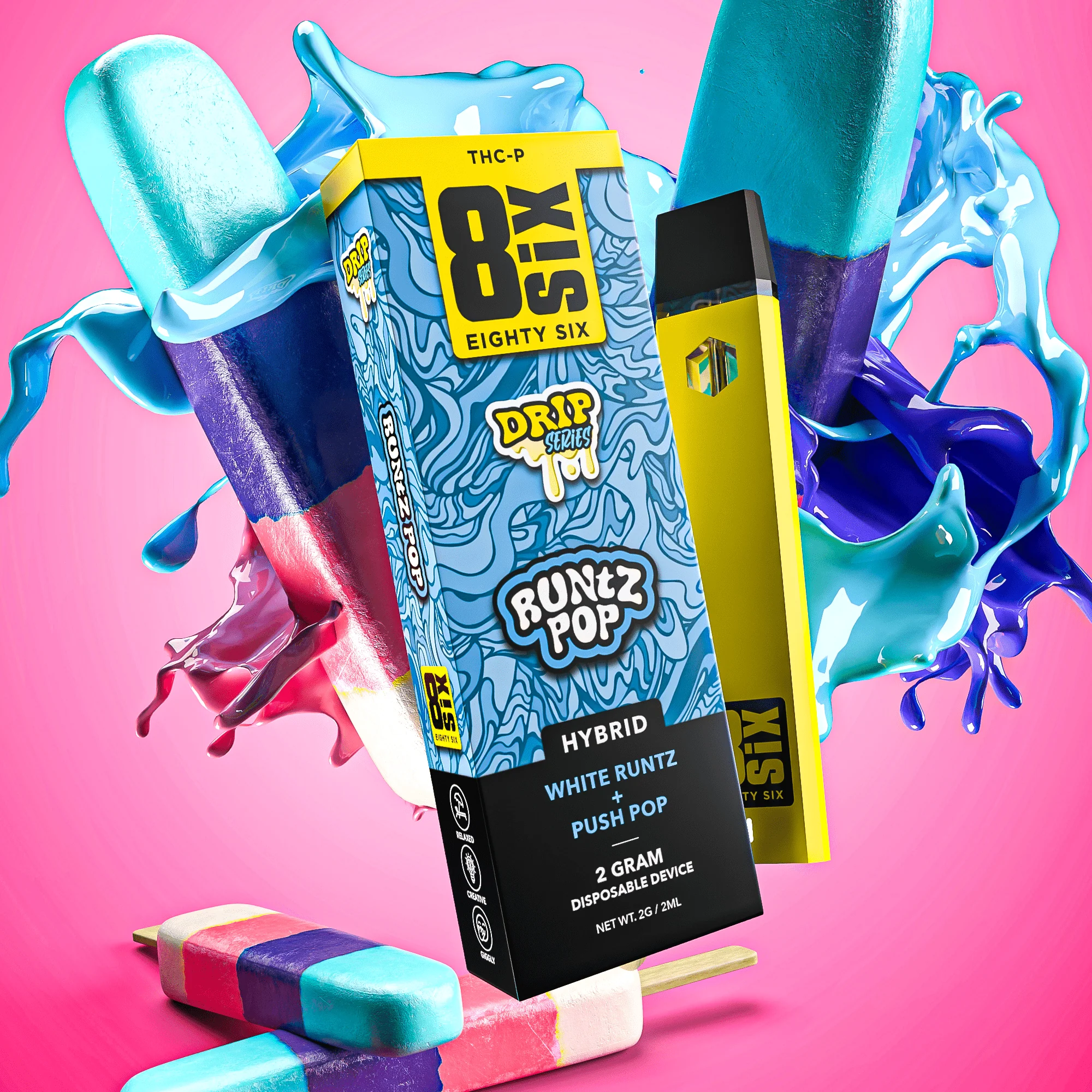 Runtz THCP Vape Pen 2ml - Image 3