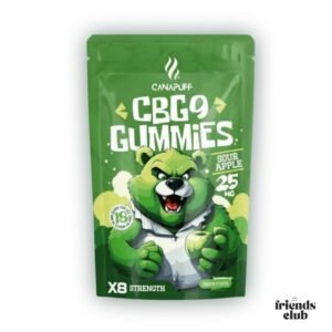 CBG9 Gummies Sour Apple – 5 Pieces