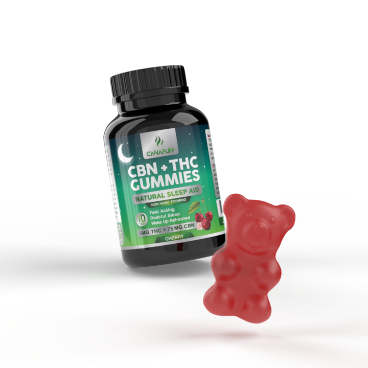 CBN + THC Cherry Gummies Bears