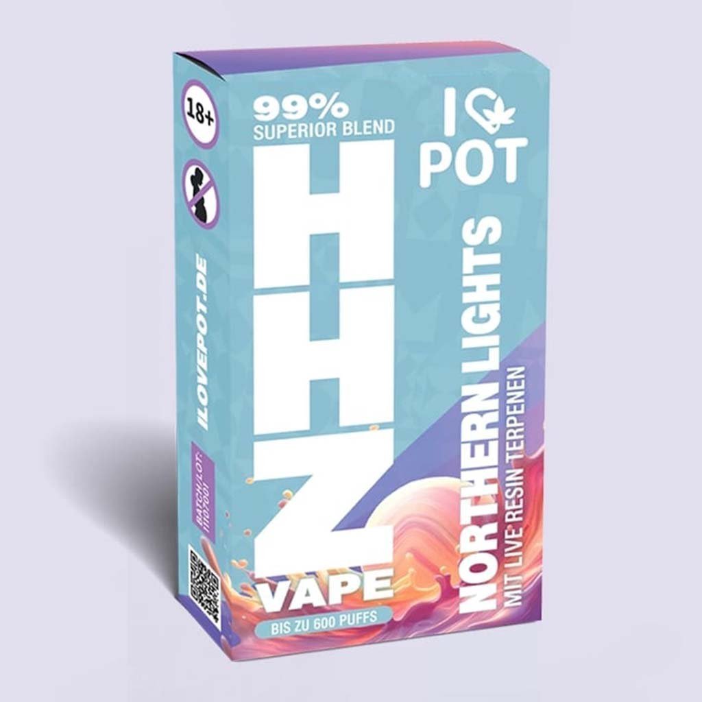 I Love Pot HHZ Vape – Nothern Lights 1ml