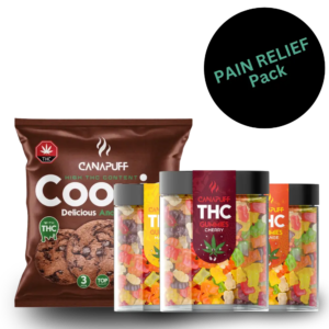 Cherry THC Gummies Pain Relief Kit