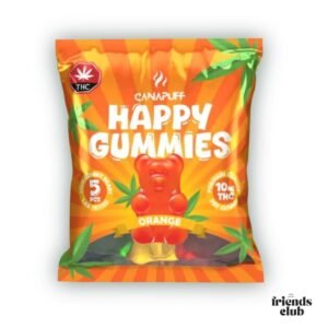 THC-Flavored Gummies Orange (5 pcs)