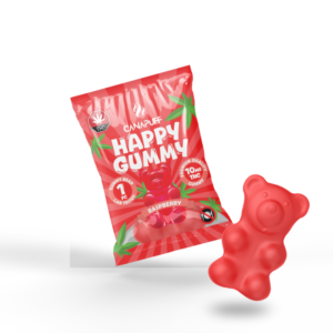 Raspberry THC Gummy Bears