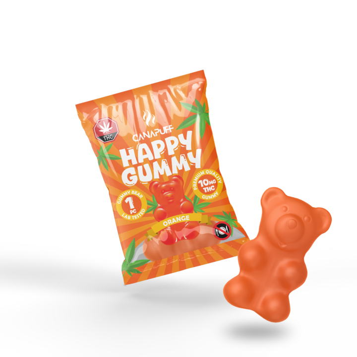 THC Gummy Bears Orange