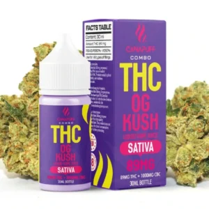 CanaPuff THC/1000mg CBC – OG Kush 89mg THC – Liquid, 30 ml